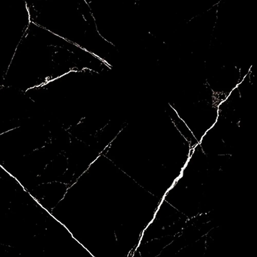 Allocarrelage Carrelage Marbre Noir 60x60 Saint Laurent Rectifié et Poli -- Carrelage Sol Effet Marbre