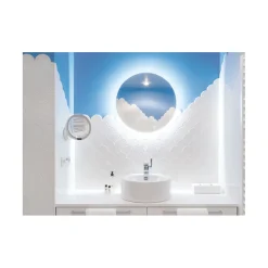 Aelle Carrelage Carrelage Mural Uni<Carrelage mur écaillon de poisson uni blanc brillant 10,6x12 cm SCALE FAN WHITE