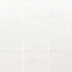 Aelle Carrelage Carrelage Sol Effet Pierre<Carrelage mur effet pierre blanc 10x10 cm brillant - VERTICALE CLEAN