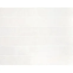 Aelle Carrelage Carrelage Sol Effet Pierre<Carrelage mur effet pierre blanc 5x40 cm brillant - VERTICALE CLEAN