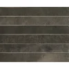 Aelle Carrelage Carrelage mur effet pierre noir 5x40 cm brillant - VERTICALE SOOT- Carrelage Sol Effet Pierre