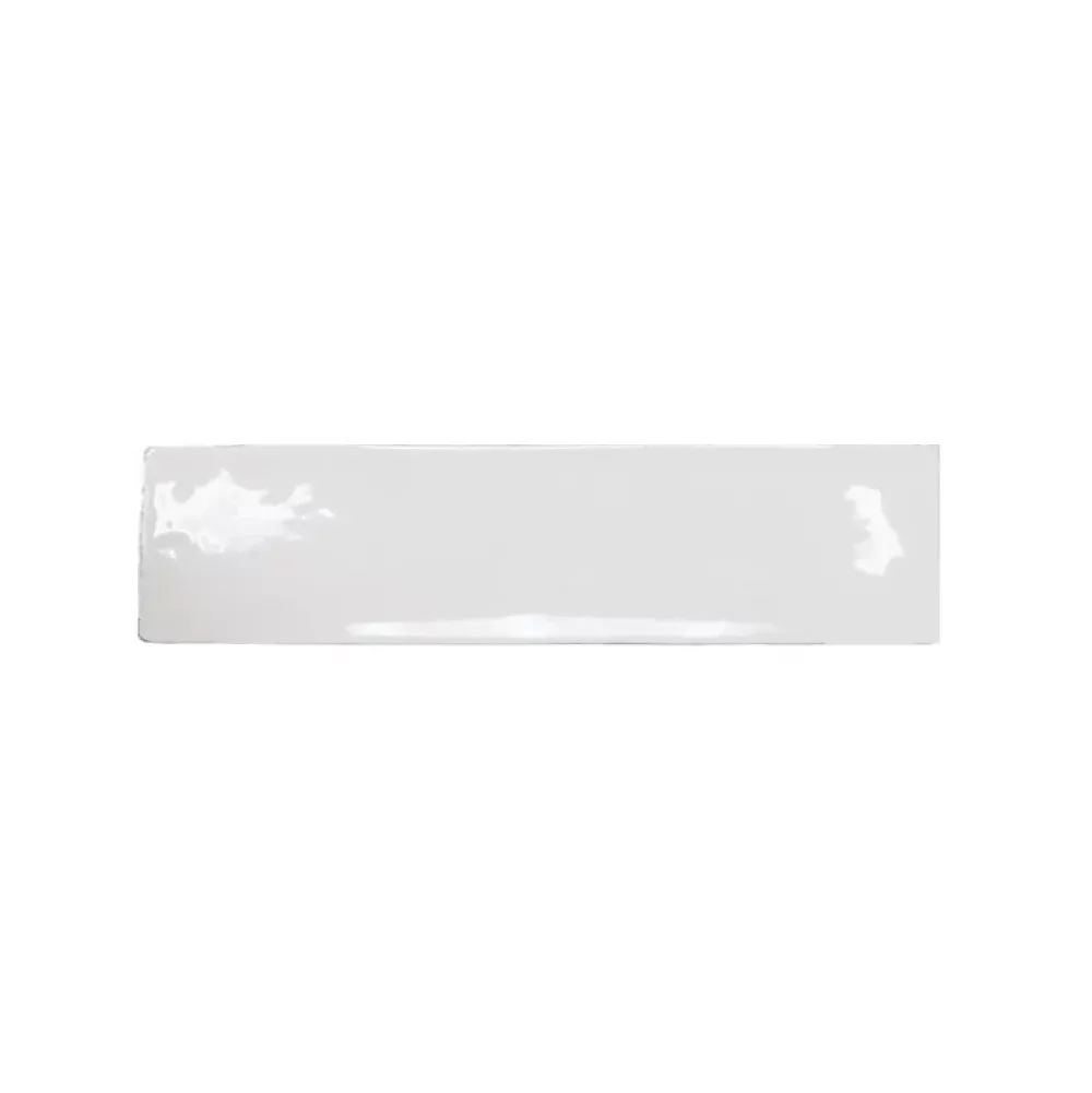 Aelle Carrelage Carrelage Mural Uni|Carrelage Mural Pour Cuisine<Carrelage mur effet zellige blanc 7,5x30 cm MASIA BLANCO