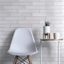 Aelle Carrelage Carrelage Mural Uni<Carrelage mur effet zellige blanc 6,5x40 cm MANACOR WHITE