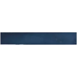 Aelle Carrelage Carrelage Mural Uni|Carrelage Mural Pour Wc<Carrelage mur effet zellige bleu 6,5x40 cm MANACOR OCEAN BLUE