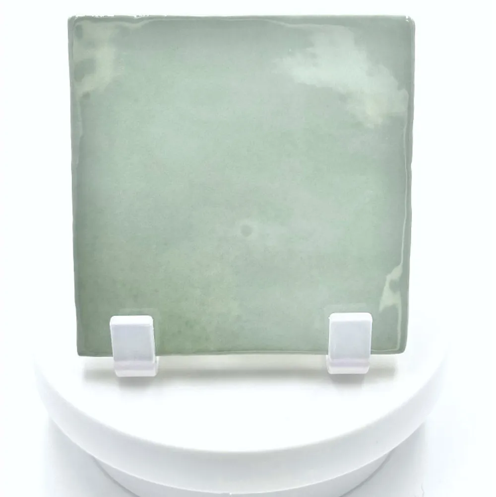 Aelle Carrelage Carrelage Mural Uni<Carrelage mur effet zellige vert sage 10x10 cm MANACOR MINT