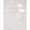 Aelle Carrelage Carrelage mur effet zellige blanc 7,5x15 cm MANACOR WHITE- Carrelage Mural Uni|Carrelage Mural Pour Cuisine