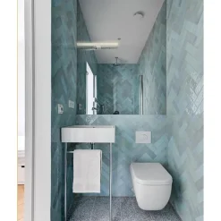 Aelle Carrelage Carrelage Mural Uni<Carrelage mur effet zellige bejmat bleu 6,5x20 cm ARTISAN AQUA
