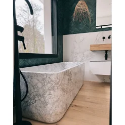 Aelle Carrelage Carrelage mur effet zellige bejmat vert 6,5x20 cm ARTISAN MOSS GREEN- Carrelage Mural Pour Pièce À Vivre|Carrelage Mural Pour Salle De Bains