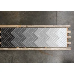Aelle Carrelage Carrelage mur effet zellige gris 6,5x26,6 cm CROMIA26 GRIGIO 2- Carrelage Mural Uni