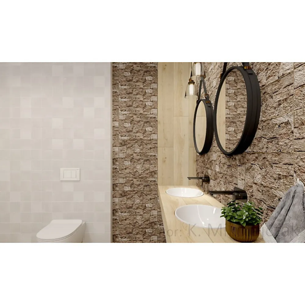 Aelle Carrelage Carrelage mur effet zellige bejmat blanc 13,2x13,2 cm ARTISAN WHITE- Carrelage Mural Uni|Carrelage Mural Pour Cuisine