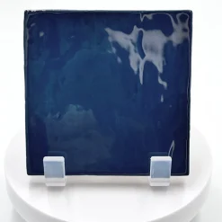 Aelle Carrelage Carrelage Mural Uni<Carrelage mur effet zellige bleu 10x10 cm MANACOR OCEAN BLUE