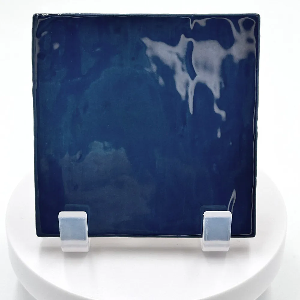 Aelle Carrelage Carrelage Mural Uni<Carrelage mur effet zellige bleu 10x10 cm MANACOR OCEAN BLUE