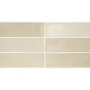 Aelle Carrelage Carrelage mur effet zellige bejmat beige 6,5x20 cm ARTISAN OCHRE- Carrelage Mural Uni