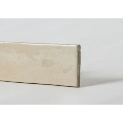 Aelle Carrelage Carrelage mur effet zellige bejmat beige 6,5x20 cm ARTISAN OCHRE- Carrelage Mural Uni