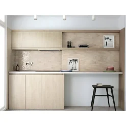 Aelle Carrelage Carrelage mur effet zellige beige 6,5x40 cm MANACOR BEIGE ARGILE- Carrelage Mural Uni|Carrelage Mural Pour Cuisine
