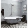 Aelle Carrelage Carrelage Mural Uni<Carrelage mur effet zellige bejmat satiné bleu claire 10x10 cm MALLORCA BLUE