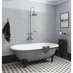 Aelle Carrelage Carrelage Mural Uni<Carrelage mur effet zellige bejmat satiné bleu claire 10x10 cm MALLORCA BLUE