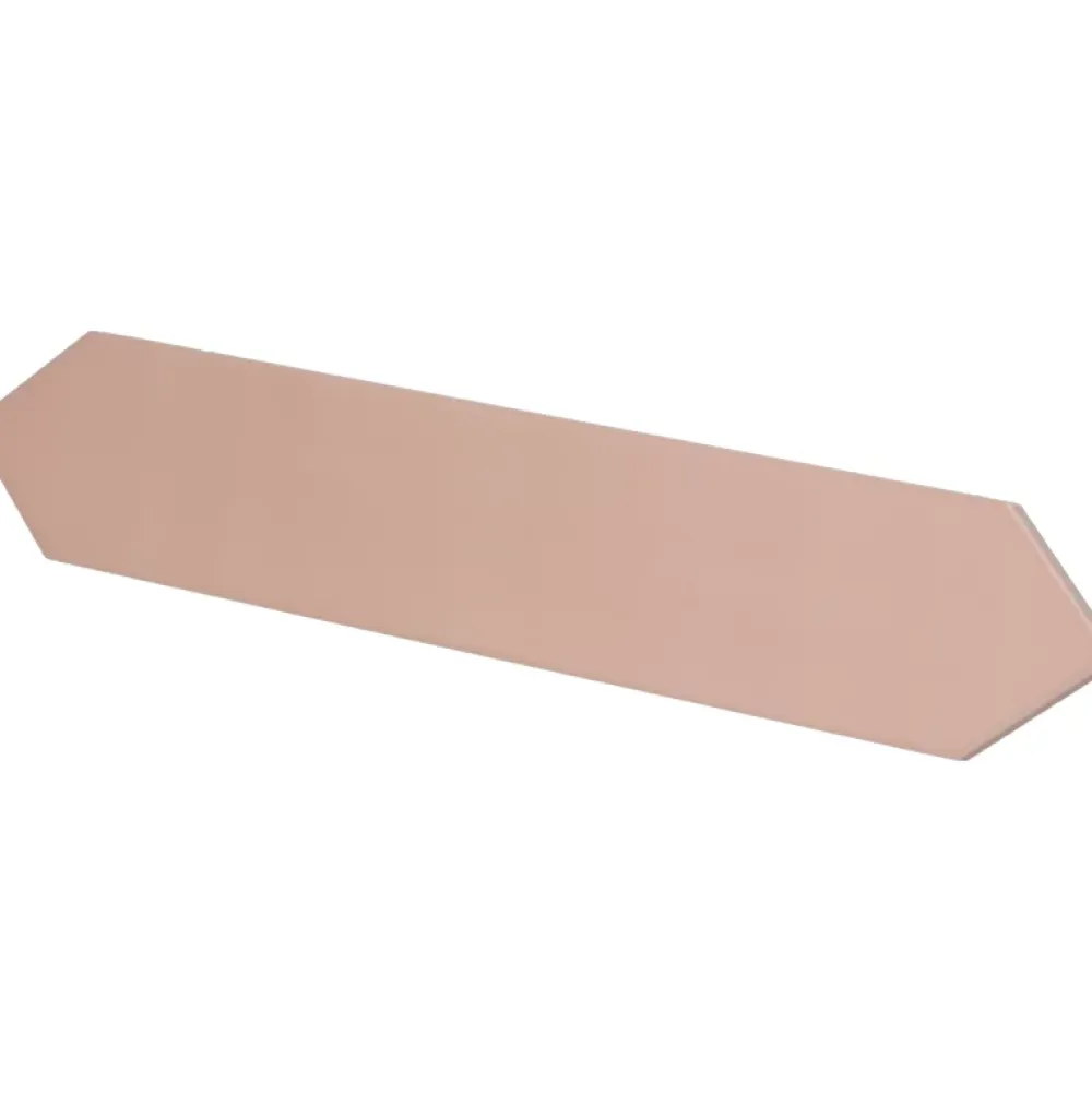 Aelle Carrelage Faïence Unie|Faïence Pour Salle De Bains<Carrelage mur faience forme navette 5x25 cm mate LANSE ROSE