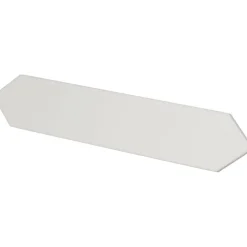 Aelle Carrelage Faïence Unie|Faïence Pour Wc<Carrelage mur faience forme navette 5x25 cm mate LANSE WHITE