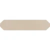 Aelle Carrelage Carrelage mur faience forme navette 5x25 cm mate LANSE MUSLIN- Faïence Pour Wc|Faïence Unie