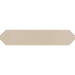 Aelle Carrelage Carrelage mur faience forme navette 5x25 cm mate LANSE MUSLIN- Faïence Pour Wc|Faïence Unie