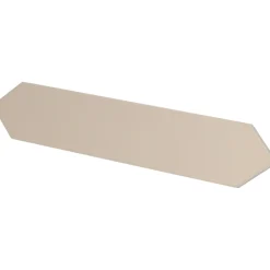 Aelle Carrelage Carrelage mur faience forme navette 5x25 cm mate LANSE MUSLIN- Faïence Pour Wc|Faïence Unie