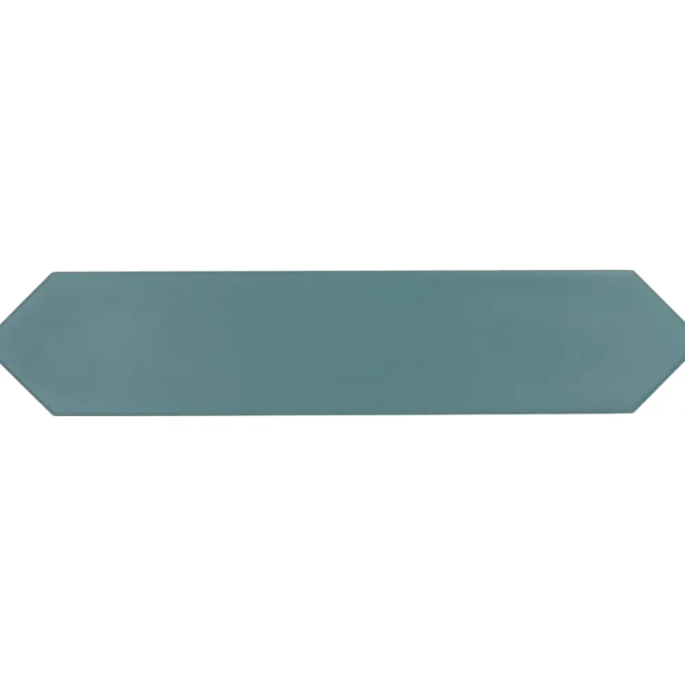 Aelle Carrelage Carrelage mur faience forme navette 5x25 cm mate LANSE VIRIDIAN- Faïence Pour Salle De Bains|Faïence Unie