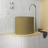 Lux Mosaic Carrelage Mur Intérieur Format allongé Blanc Brillant. Bali White 5x40 cm- Faïence Pour Salle De Bains