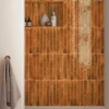 Lux Mosaic Carrelage Mur Intérieur Format allongé Orange Brillant. Bali Ginger 5x40 cm- Faïence Pour Salle De Bains
