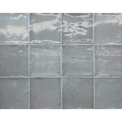 Lux Mosaic Faïence Pour Douche|Faïence Pour Cuisine<Carrelage mur intérieur/exterieur. Grès cérame Zellige Gris 12x12 cm x ép 8,3 mm