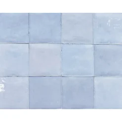 Lux Mosaic Carrelage mur intérieur/exterieur. Grès cérame Zellige Artic 12x12 cm x ép 8,3 mm- Carrelage Mural Uni|Carrelage Mural Pour Pièce À Vivre