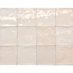 Lux Mosaic Faïence Pour Cuisine<Carrelage mur intérieur/exterieur. Grès cérame Zellige Ivoire 12x12 cm x ép 8,3 mm