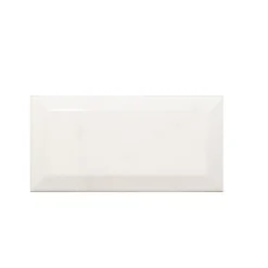 Aelle Carrelage Carrelage Sol Effet Marbre<Carrelage mur métro effet marbre blanc brillant 7,5X15 cm METRO CARRARA