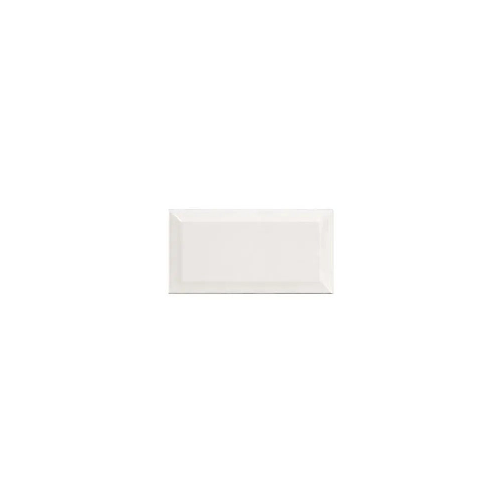 Eiffel art construction Carrelage Mural Uni<Carrelage mur métro parisien relief uni blanc mate 10x20 cm METRO WHITE