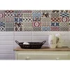 Aelle Carrelage Carrelage mur métro patchwork coloré 7,5x15 cm METRO PATCHWORK- Carrelage Mural Effet Carreaux De Ciment