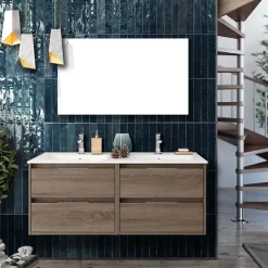Lux Mosaic Carrelage mur Nair Blue Brillant 5x30. Format allongé- Carrelage Mural Pour Salle De Bains|Carrelage Mural Pour Douche