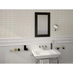 Eiffel art construction Carrelage mur relief métro parisien uni beige brillant 7,5x15 cm METRO CREAM- Carrelage Mural Uni|Carrelage Mural Pour Cuisine