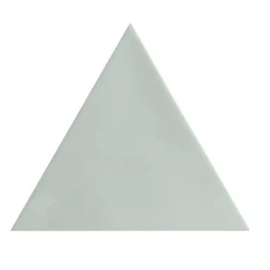 Aelle Carrelage Carrelage mur trianguaire effet zellige vert d'eau 13,2x11,4 cm 3LATI AQUAMARINA- Carrelage Mural Uni