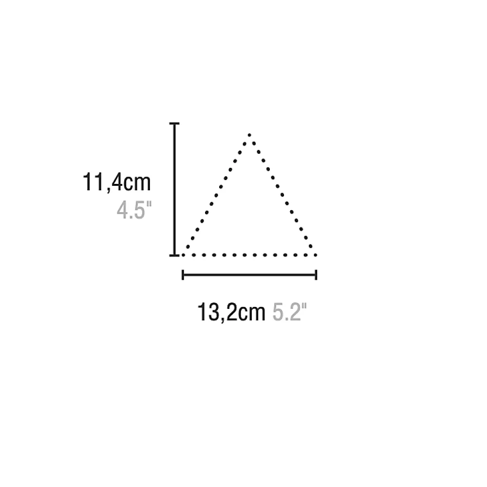 Aelle Carrelage Carrelage mur trianguaire effet zellige vert d'eau 13,2x11,4 cm 3LATI AQUAMARINA- Carrelage Mural Uni