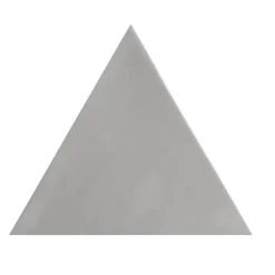 Aelle Carrelage Carrelage mur trianguaire effet zellige gris 13,2x11,4 cm 3LATI GRIGIO SCURO- Carrelage Mural Uni