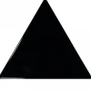 Aelle Carrelage Carrelage Mural Pour Cuisine|Carrelage Mural Pour Wc<Carrelage mur triangulaire uni noir brillant SCALE TRIANGOLO BLACK