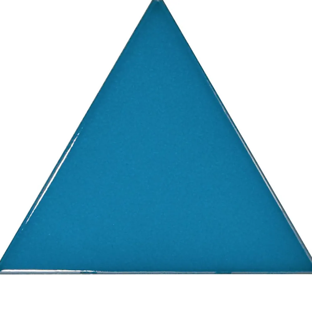 Aelle Carrelage Carrelage Mural Uni<Carrelage mur triangulaire uni bleu brillant SCALE TRIANGOLO ELECTRIC BLUE
