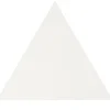 Aelle Carrelage Carrelage mur triangulaire uni blanc brillant 10,8x12,4 cm SCALE TRIANGOLO WHITE- Carrelage Mural Uni