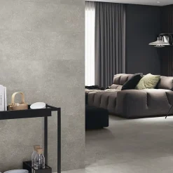 Baldocer Carrelage mural aspect béton gris Asphalt 30 x 90 cm- Carrelage Mural Pour Cuisine|Carrelage Mural Effet Béton