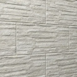 GoodHome Carrelage mural beige décor pierre L.61,5 x l.30,8 cm x ép.8 mm, Shaded Slate- Carrelage Mural Effet Pierre