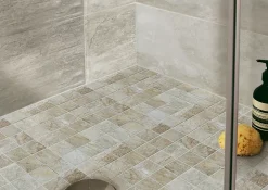 GoodHome Carrelage mural beige décor pierre L.61,5 x l.30,8 cm x ép.8 mm, Shaded Slate- Carrelage Mural Effet Pierre