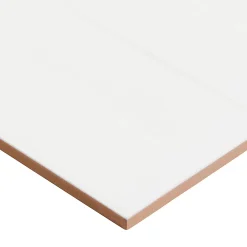 GoodHome Carrelage Mural Uni|Carrelage Mural Pour Salle De Bains<Carrelage mural blanc mat décor 3D L.60 x l.20 cm x ép.8,3 mm, Plain