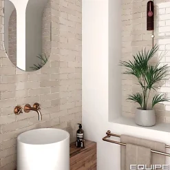 Gioia Materia Carrelage mural Effet Zellige Beige TRIBE 6x24,6cm Oatmeal - Les Carreaux de Jean- Faïence Pour Douche|Faïence Pour Cuisine