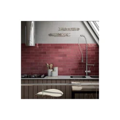 Gioia Materia Faïence Pour Wc|Faïence Pour Pièce À Vivre<Carrelage mural faïence effet zellige ARTISAN 13,2x13,2cm et 20x6,5cm 13.2x13.2 cm Gold - Brillant / Poli - boîte de 1 m2