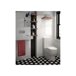 Gioia Materia Faïence Pour Wc|Faïence Unie<Carrelage mural faïence effet uni EVOLUTION 15x7.5 cm Gris foncé - Brillant - - boîte de 0.50 m2